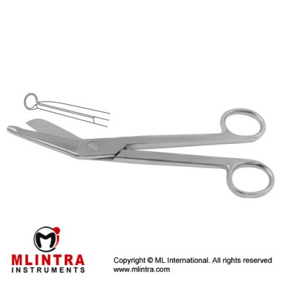 Esmarch Bandage Scissor Heavy Pattern - Short Blades Stainless Steel, 23 cm - 9"